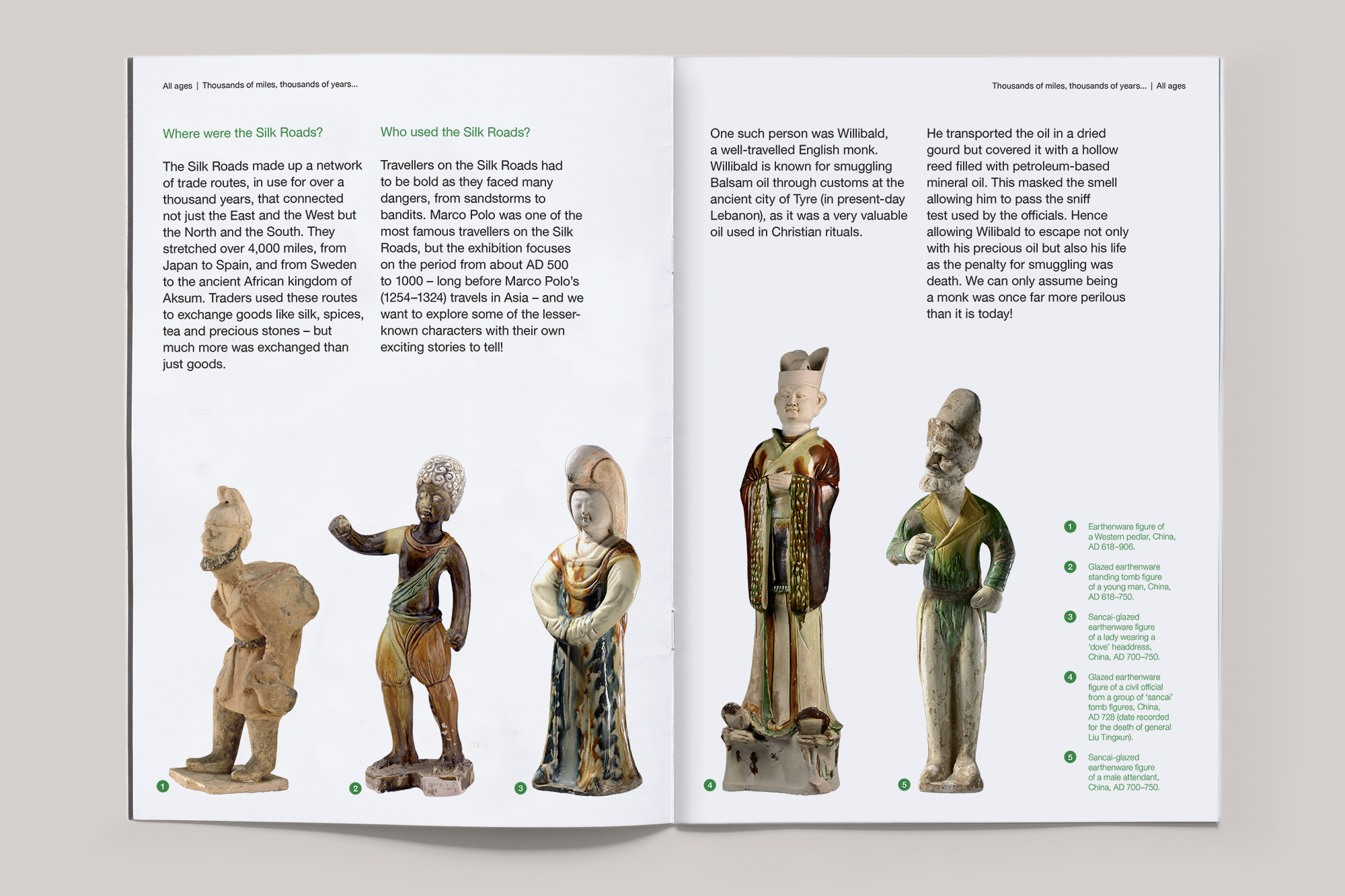 Sample spread from the Winter 24/25 issue